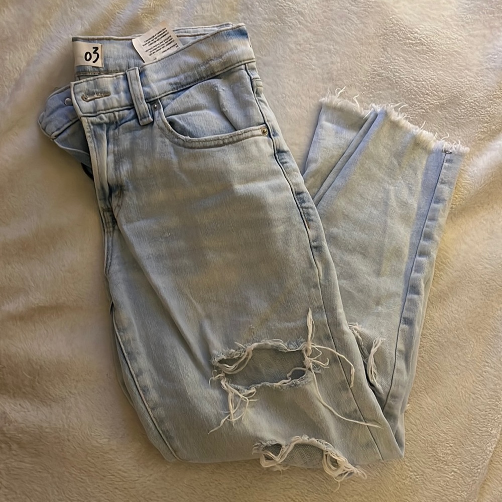 Garage, size 3, light blue